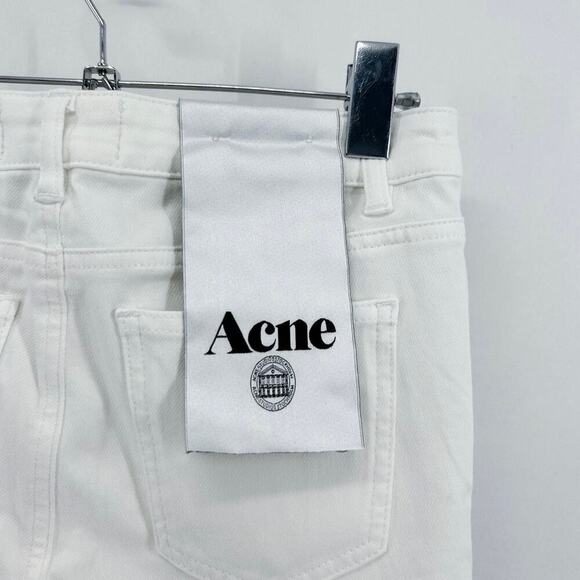 Acne Studios Skin 5 Pocket Jeans White Skinny Stretch Size 26 NWT - Picture 9 of 9